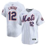 Francisco Lindor New York Mets Nike Youth Home Limited Player Jersey - White - 49Native