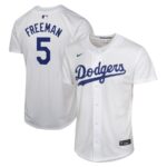 Freddie Freeman Los Angeles Dodgers Nike Youth Home Game Player Jersey - White - 49Native