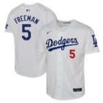 Freddie Freeman Los Angeles Dodgers Nike Youth Home Limited Player Jersey - White - 49Native