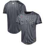 New York Mets Nike Youth 2024 City Connect Limited Jersey - Graphite - 49Native