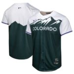 Colorado Rockies Nike Youth City Connect Limited Jersey - Green - 49Native