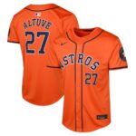 Jose Altuve Houston Astros Nike Youth Alternate Limited Player Jersey - Orange - 49Native