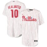 J.T. Realmuto Philadelphia Phillies Nike Youth Alternate Replica Player Jersey - White - 49Native