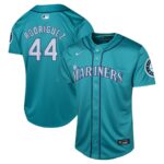 Julio Rodríguez Seattle Mariners Nike Youth Alternate Limited Player Jersey - Aqua - 49Native