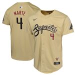Ketel Marte Arizona Diamondbacks Nike Youth City Connect Limited Player Jersey - Sand - 49Native