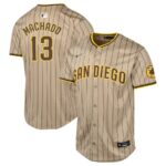 Manny Machado San Diego Padres Nike Youth Alternate Limited Player Jersey - Sand - 49Native