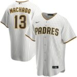 Manny Machado San Diego Padres Nike Youth Alternate Replica Player Jersey - White - 49Native