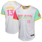 Manny Machado San Diego Padres Nike Youth City Connect Limited Player Jersey - White - 49Native