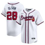 Matt Olson Atlanta Braves Nike Youth Home Limited Player Jersey - White - 49Native