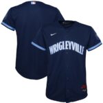 Chicago Cubs Nike Youth City Connect Replica Jersey - Navy - 49Native