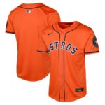 Houston Astros Nike Youth Alternate Limited Jersey - Orange - 49Native