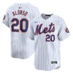 Pete Alonso New York Mets Nike Youth Home Limited Player Jersey - White - 49Native