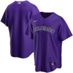Colorado Rockies Nike Youth Alternate Replica Team Jersey - Purple - 49Native