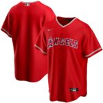 Los Angeles Angels Nike Youth Alternate Replica Team Jersey - Red - 49Native