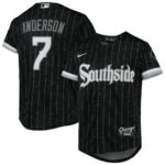 Tim Anderson Chicago White Sox Nike Youth City Connect Replica Player Jersey - Black - 49Native