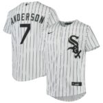 Tim Anderson Chicago White Sox Nike Youth Alternate Replica Player Jersey - White - 49Native