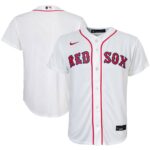 Boston Red Sox Nike Youth Home Replica Team Jersey - White - 49Native