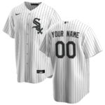 Chicago White Sox Nike Youth Home Replica Custom Jersey - White - 49Native