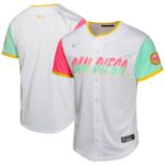 San Diego Padres Nike Youth City Connect Limited Jersey - White - 49Native