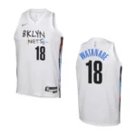 Brooklyn Nets Yuta Watanabe 2022-23 City Edition Jersey White - 49Native
