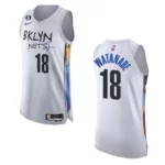 Brooklyn Nets Yuta Watanabe White Authentic 2022-23 City Edition Jersey - 49Native