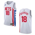 Brooklyn Nets Yuta Watanabe White Swingman 2022-23 Classic Edition Jersey - 49Native