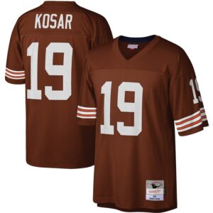 Bernie Kosar Cleveland Browns Mitchell & Ness Legacy Replica Jersey - Brown- 49Native