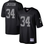 Bo Jackson Las Vegas Raiders Mitchell & Ness Legacy Replica Jersey - Black- 49Native