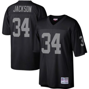Bo Jackson Las Vegas Raiders Mitchell & Ness Legacy Replica Jersey - Black- 49Native