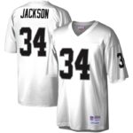 Bo Jackson Las Vegas Raiders Mitchell & Ness Legacy Replica Jersey - White- 49Native