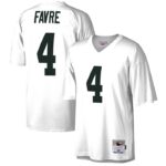 Brett Favre Green Bay Packers Mitchell & Ness Legacy Replica Jersey - White- 49Native