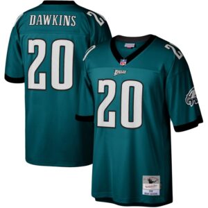 Brian Dawkins Philadelphia Eagles Mitchell & Ness Legacy Replica Jersey - Green- 49Native