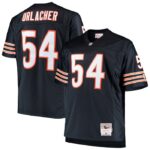 Brian Urlacher Chicago Bears Mitchell & Ness Big & Tall 2001 Retired Player Replica Jersey - Navy- 49Native