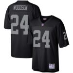 Charles Woodson Las Vegas Raiders Mitchell & Ness Legacy Replica Jersey - Black- 49Native