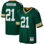 Charles Woodson Green Bay Packers Mitchell & Ness Legacy Replica Jersey - Green- 49Native