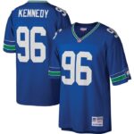 Cortez Kennedy Seattle Seahawks Mitchell & Ness Legacy Replica Jersey - Royal- 49Native