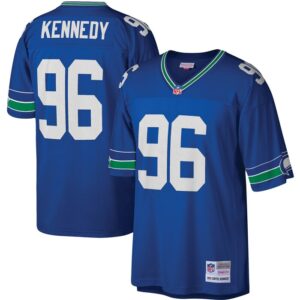 Cortez Kennedy Seattle Seahawks Mitchell & Ness Legacy Replica Jersey - Royal- 49Native