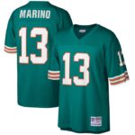Dan Marino Miami Dolphins Mitchell & Ness 1984 Retired Player Legacy Replica Jersey - Aqua- 49Native