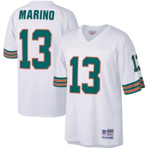 Dan Marino Miami Dolphins Mitchell & Ness Big & Tall 1984 Retired Player Replica Jersey - White- 49Native