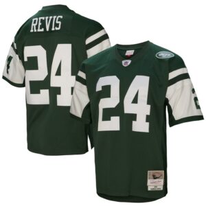 Darrelle Revis New York Jets Mitchell & Ness Legacy Replica Jersey - Green- 49Native