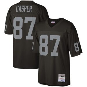 Dave Casper Las Vegas Raiders Mitchell & Ness Legacy Replica Jersey - Black- 49Native