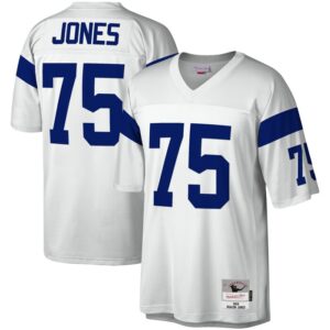 Deacon Jones Los Angeles Rams Mitchell & Ness Legacy Replica Jersey - White- 49Native