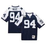 DeMarcus Ware Dallas Cowboys Mitchell & Ness 2011 Authentic Throwback Retired Player Jersey - Navy- 49Native