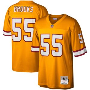 Derrick Brooks Tampa Bay Buccaneers Mitchell & Ness Legacy Replica Jersey - Orange- 49Native