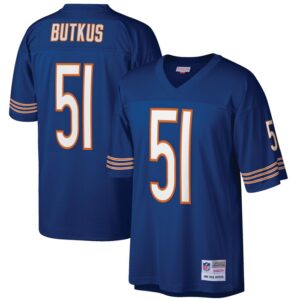 Dick Butkus Chicago Bears Mitchell & Ness Retired Player Legacy Replica Jersey - Navy- 49Native