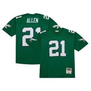 Eric Allen Philadelphia Eagles Mitchell & Ness Legacy Replica Jersey - Kelly Green- 49Native