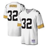 Franco Harris Pittsburgh Steelers Mitchell & Ness Legacy Replica Jersey - White- 49Native