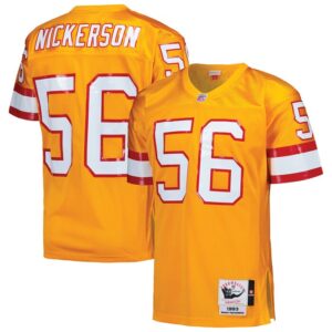 Hardy Nickerson Tampa Bay Buccaneers 1993 Mitchell & Ness Authentic Throwback Retired Player Jersey - Orange- 49Native