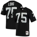 Howie Long Las Vegas Raiders 1983 Mitchell & Ness Authentic Throwback Retired Player Jersey - Black- 49Native