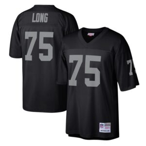 Howie Long Las Vegas Raiders Mitchell & Ness Legacy Replica Jersey - Black- 49Native